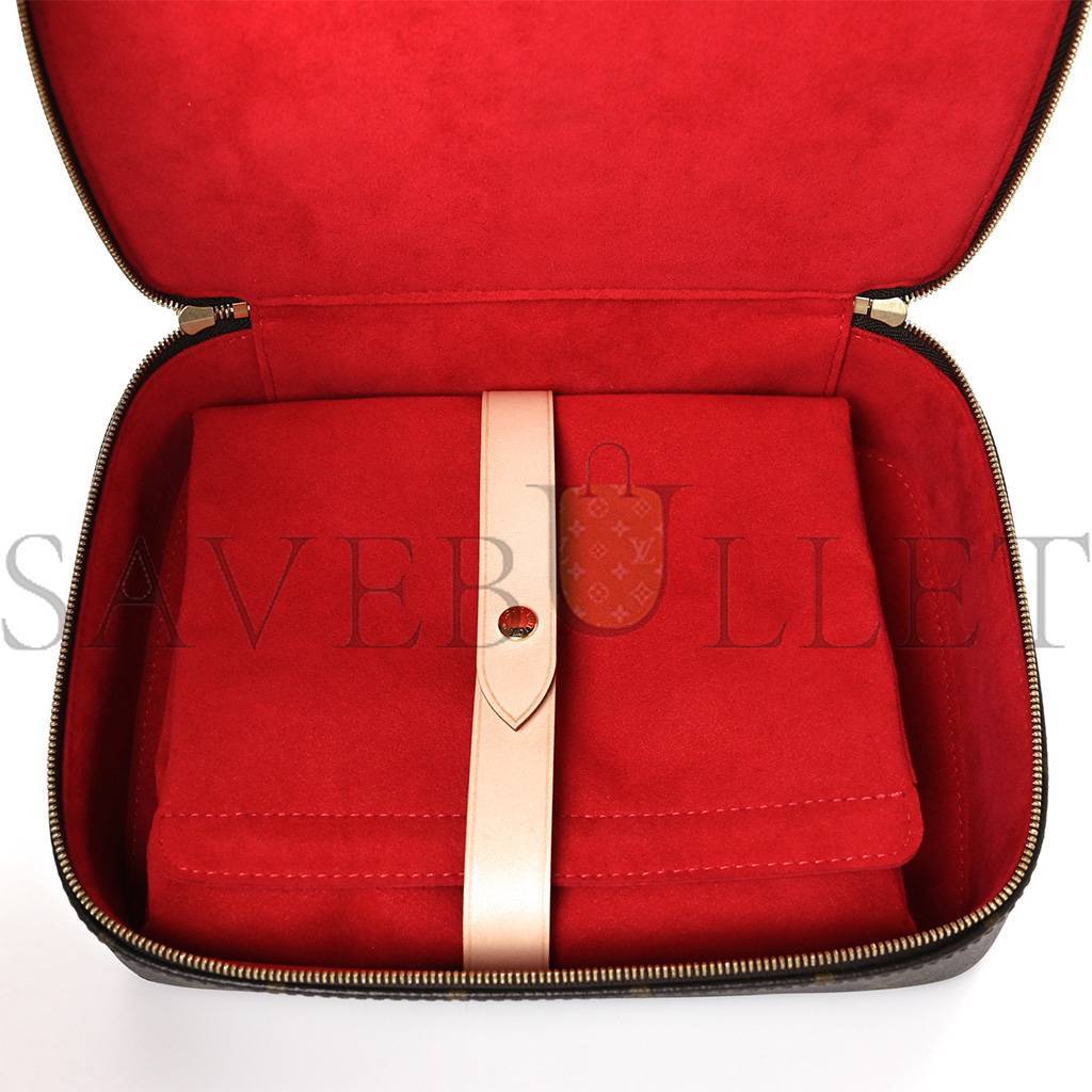 LOUIS VUITTON MONOGRAM NICE JEWELRY CASE M43449 (24*18*6cm)